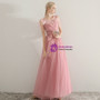 Shop 2019 Long & Short In Stock:Ship in 48 Hours Pink Tulle Appliques Prom Dress With Factory Price From Kemedress