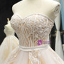 Shop 2019 Long & Short Champagne Tulle Lace Appliques Sweetheart With Beading Prom Dress With Factory Price From Kemedress