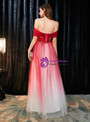 Shop 2019 Long & Short In Stock:Ship in 48 Hours Red Tulle Off the Shoulder Prom Dress With Factory Price From Kemedress