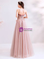 Shop 2019 Long & Short In Stock:Ship in 48 Hours Pink Tulle Sweetheart Long Prom Dress With Factory Price From Kemedress