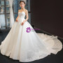 Elegant White Tulle Appliques Sweetheart Sleeveless Luxury Wedding Dress