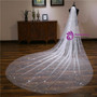 In Stock:Ship in 48 Hours Headdress Glittering Veils With Stars Wedding Veil