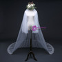 In Stock:Ship in 48 Hours White Lace Appliqeus Sequins Lace Wedding Yarn