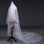 In Stock:Ship in 48 Hours 3 Meters White Tulle Veil Wedding Accessories