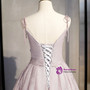 Marvelous Pink Seuqins Spaghetti Straps Floor Length Prom Dress With Bow 2020