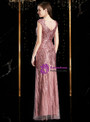At Great Prices Pink Tulle Bateau Cap Sleeve Sequins Beading Mother Of The Bride Dress