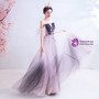 In Stock:Ship in 48 Hours Pink Purple Tulle Appliques Prom Dress