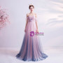 In Stock:Ship in 48 Hours Pink Tulle Off the Shoulder Prom Dress