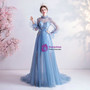 In Stock:Ship in 48 Hours Sexy Tulle Long Sleeve Prom Dress