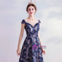 In Stock:Ship in 48 Hours Sequins Cap Sleeve Prom Dress