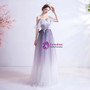 In Stock:Ship in 48 Hours Purple Appliques Prom Dress