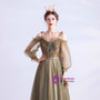 In Stock:Ship in 48 Hours Green Beading Long Sleeve Prom Dress