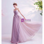 In Stock:Ship in 48 Hours Tulle Pleats Appliques Prom Dress