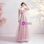 In Stock:Ship in 48 Hours Pink Tulle Beading Prom Dress