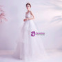 In Stock:Ship in 48 Hours White V-neck Wedding Dress
