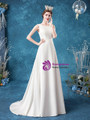 In Stock:Ship in 48 Hours White Backless Wedding Dress