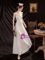 In Stock:Ship in 48 Hours White Strapless Pearls Wedding Dress