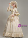 Ball Gown Short Sleeve Lace Rococo Baroque Dress