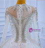 Ball Gown Sequins Crystal Beading Wedding Dress