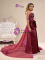 Pink Tulle High Neck Cap Sleeve Appliques Prom Dress