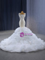 Mermaid Sequins Beading Crystal Wedding Dress
