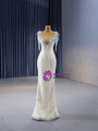 Mermaid Sequins Beading Crystal Wedding Dress