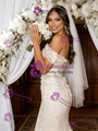 Ivory Mermaid Lace Off the Shoulder Wedding Dress