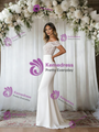 White Mermaid Off the Shoulder Lace Wedding Dress