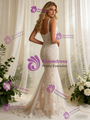 Mermaid Lace V-neck Wedding Dress