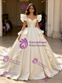 Ivory Straps Ball Gown Quinceanera Dress