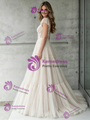 Ivory Tulle Lace V-neck Wedding Dress