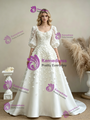 White Mermaid Tulle Off the Shoulder Pleats Wedding Dress