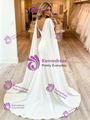 Sexy White Mermaid One Shoulder Wedding Dress
