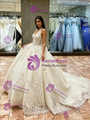 Apricot Tulle Halter Appliques Quinceanera Dress