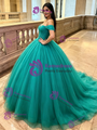 Tulle Off the Shoulder Quinceanera Dress