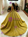 Green Tulle Strapless Sequins Quinceanera Dress