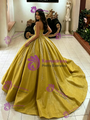 Green Tulle Strapless Sequins Quinceanera Dress