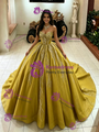 Green Tulle Strapless Sequins Quinceanera Dress
