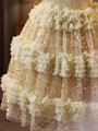 Green Strapless Tulle Sequins Homecoming Dress