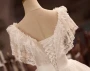 Vintage White Lace Tiers Homecoming DressVintage White Lace Tiers Homecoming Dress