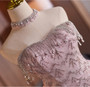 Pink Tulle Sequins Beading Homecoming Dress