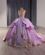Purple Tulle Straps Sequins Beading Prom Dress