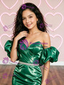 Green Pleats Puff Sleeve Homecoming Dress