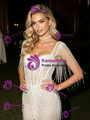 White Sleeveless Tassel Mini Wedding Dress