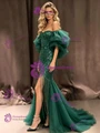 Sexy Dark Green Sequins Prom Dress