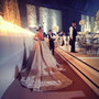 Real Picture Amazing Brides Ball Gown Lace Wedding Dresses With Long Train