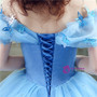 Off The Shoulders With Handmade Butterfly Ruffles Ball Gown Prom Dress