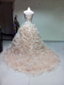 Mitzvah Dress  Stunning Champagne Quinceanera Dress  Masquerade Ball Gowns