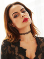 Black Simple Lace Choker Necklace