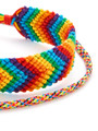Rainbow Design Woven Choker Set 2pcs
